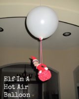 Elf In A Hot Air Balloon - Family Fun Journal