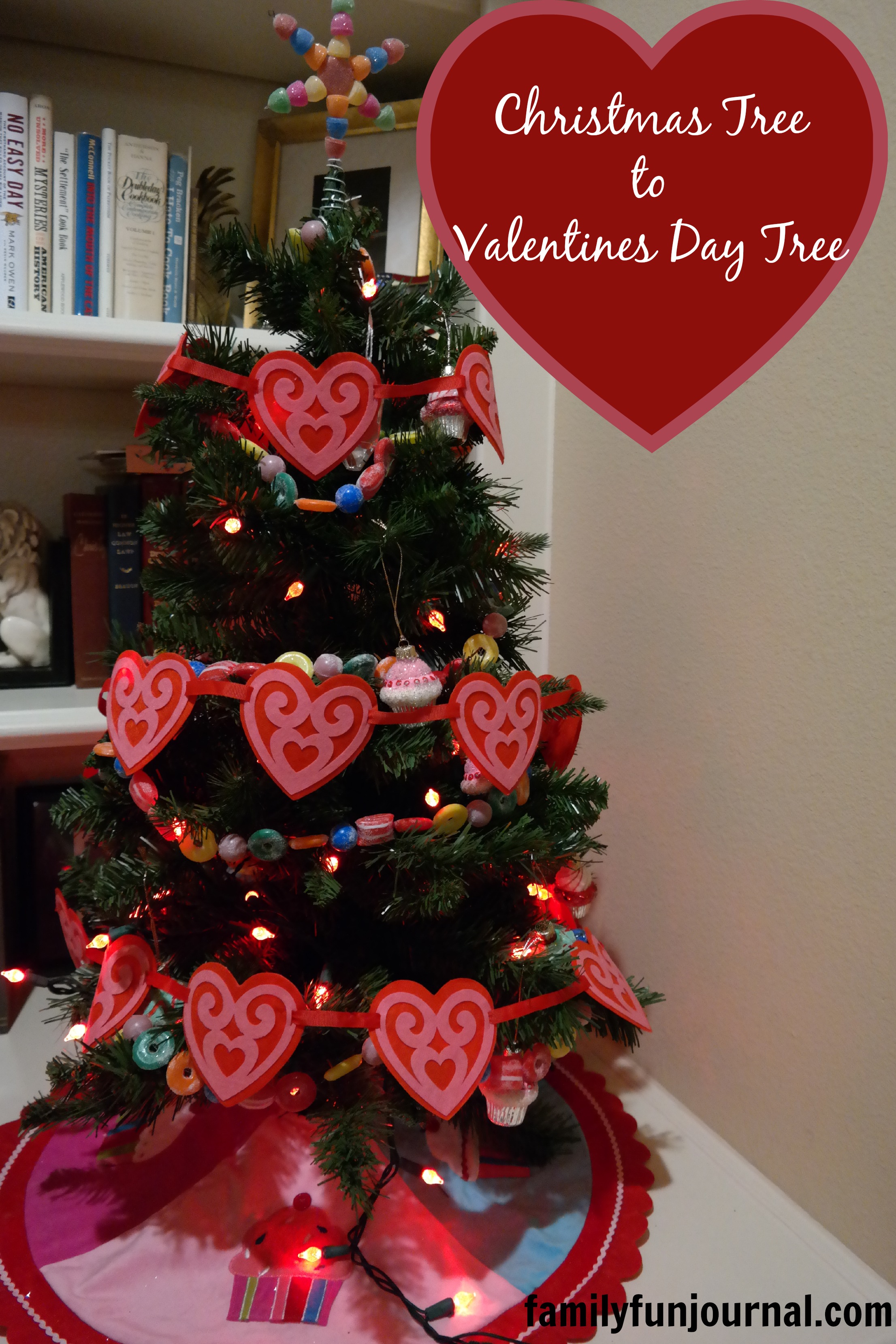 Valentine's Day Tree  Valentine tree, Valentines day decorations