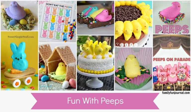 Fun With Easter Peeps - Family Fun Journal