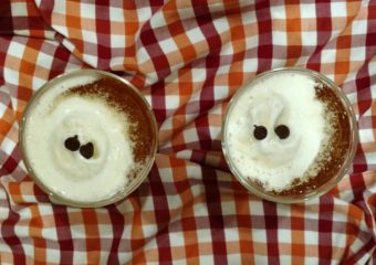 halloween apple cider floats